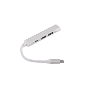 USB HUB sadalītājs ar C tipa kabeli - ROSKO
