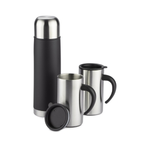 Dāvanu komplekts ACON (Vakuuma kolba 500 ml un 2 ceļojuma krūzītes 260 ml)