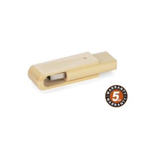 Bambusa USB zibatmiņas zibatmiņas disks TWISTER 16 GB