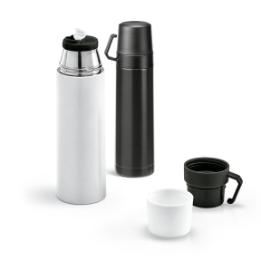 SAFE. Nerūsējošā tērauda un PP termoss 490 ml