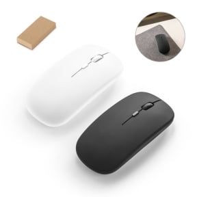 KHAN. Bezvadu pele ar 500 mAh akumulatoru no pārstrādāta ABS (100% rABS)