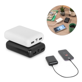 LEAKEY 10. Power banka 10'000 mAh no pārstrādāta ABS (100% rABS)