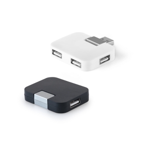 JANNES. HUB ar 4 USB-A pieslēgvietām no ABS