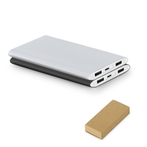 NOBEL. Power banka 7 200 mAh no pārstrādāta alumīnija (100% rAL)