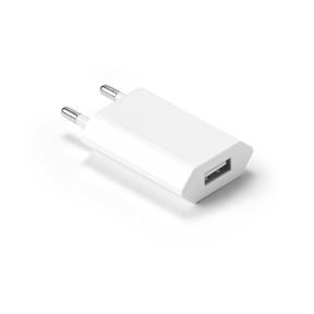 WOESE. Strāvas adapteris USB-A 5W, izgatavots no pārstrādāta ABS (100% rABS)