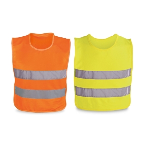 MIKE. 100% poliestera atstarojošās vestes bērniem