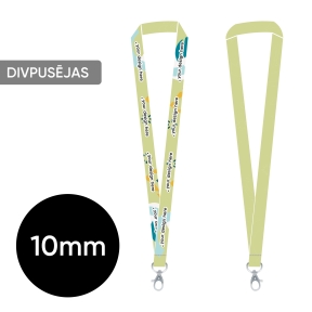 Pilnkrāsu kakla lenta 10 mm