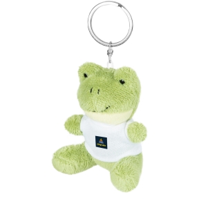 Plush frog, keyring | Sallie