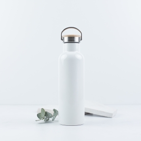 Ūdens pudele ar bambusa vāku - 750ml