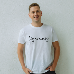 Vīriešu T-krekls "Līgavainis"