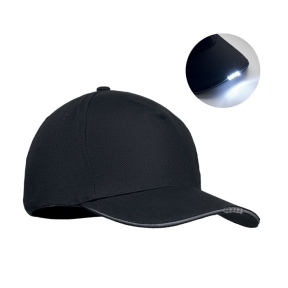 5 paneļu LED kokvilnas cepure 220gr/m²