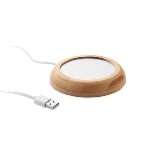 Bambusa krūzes sildītājs ar USB