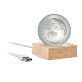 LED globusa stikla bumba