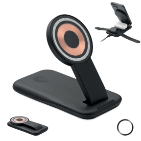 3 in 1 bezvadu lādētājs 15 W