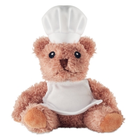 Teddy lācis plīša šefpavārs