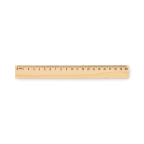 Koka lineāls 20cm