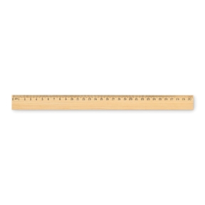Koka lineāls 30cm