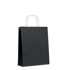 Vidēja izmēra dāvanu papīra maisiņš 90 gr/m²