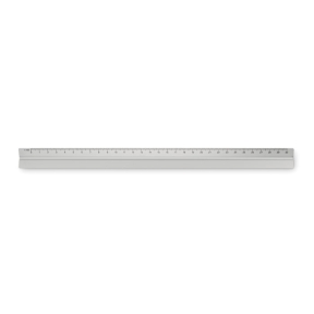30 cm lineāls no alumīnija