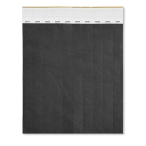 One sheet of 10 wristbands