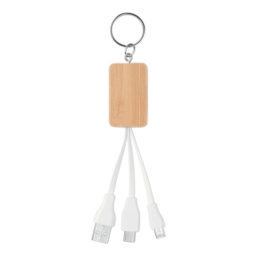 Bambusa 3-in-1 kabelis