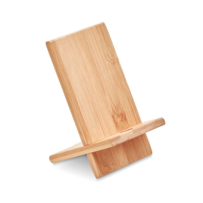 Bambusa tālruņa statīvs/turētājs