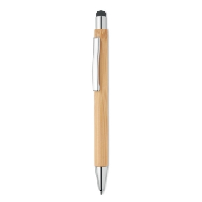 Bamboo spalvas pildspalva ar zilu tinti