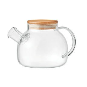 Tējkanna no borosilikāta stikla 850ml