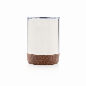Cork small vacuum coffee mug