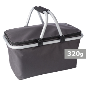 Foldable shopping basket, cooler bag