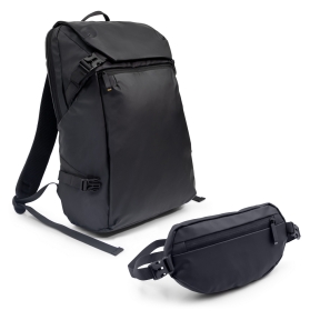 Portatīvo datoru mugursoma 15,6" Air Gifts 2 in 1, jostas soma | Chaundrise