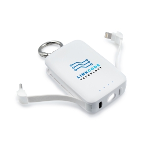 Power banka 4000 mAh, karabīne un 1W gaisma | Dimetrice