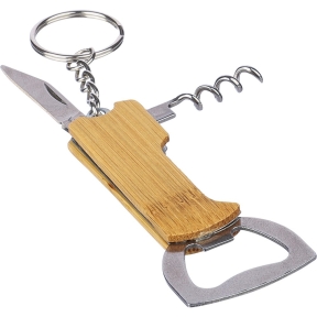 Bambusa atslēgu piekariņš 3 in 1,