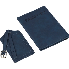 Passport holder, luggage tag