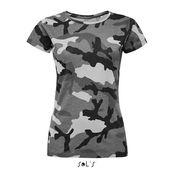 Sieviešu armijas T-krekls CAMO