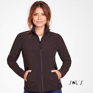 Vidēji bieza vīriešu softshell jaka RACE