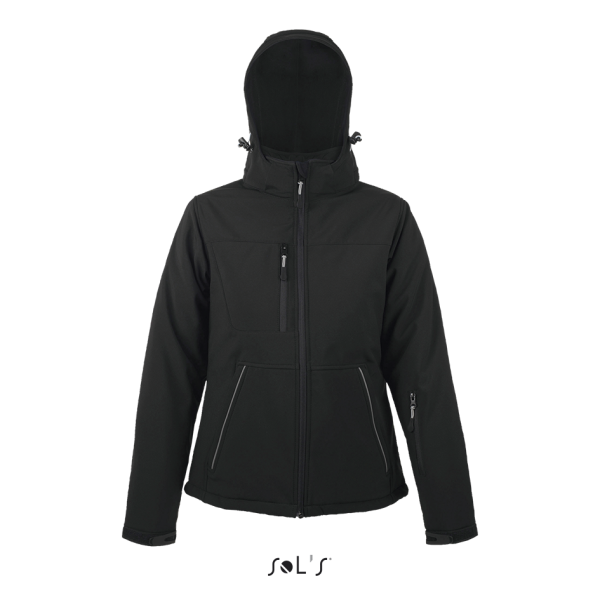 Sieviešu ziemas softshell jaka ROCK