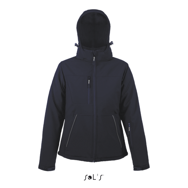 Sieviešu ziemas softshell jaka ROCK