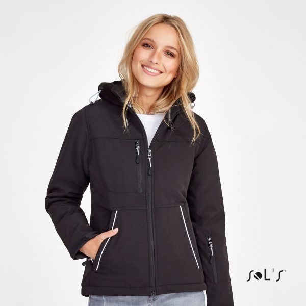 Sieviešu ziemas softshell jaka ROCK