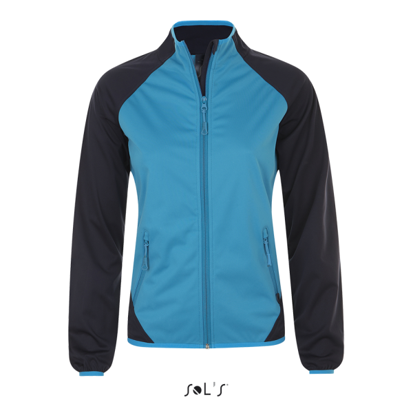 Vīriešu divkrāsu softshell jaka
