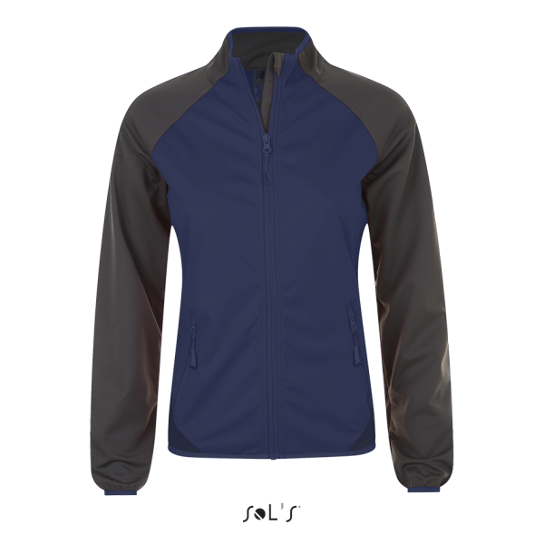 Vīriešu divkrāsu softshell jaka