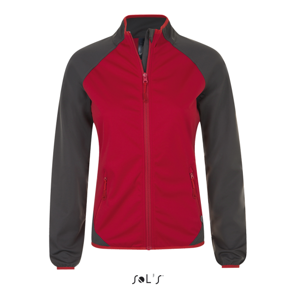 Vīriešu divkrāsu softshell jaka