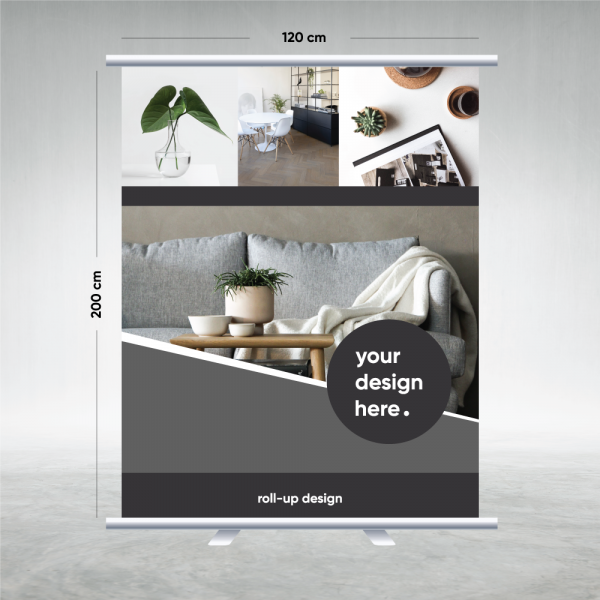 Roll-up baneris 120x200cm