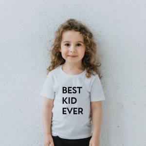 Bērnu T-krekls "BEST KID EVER''