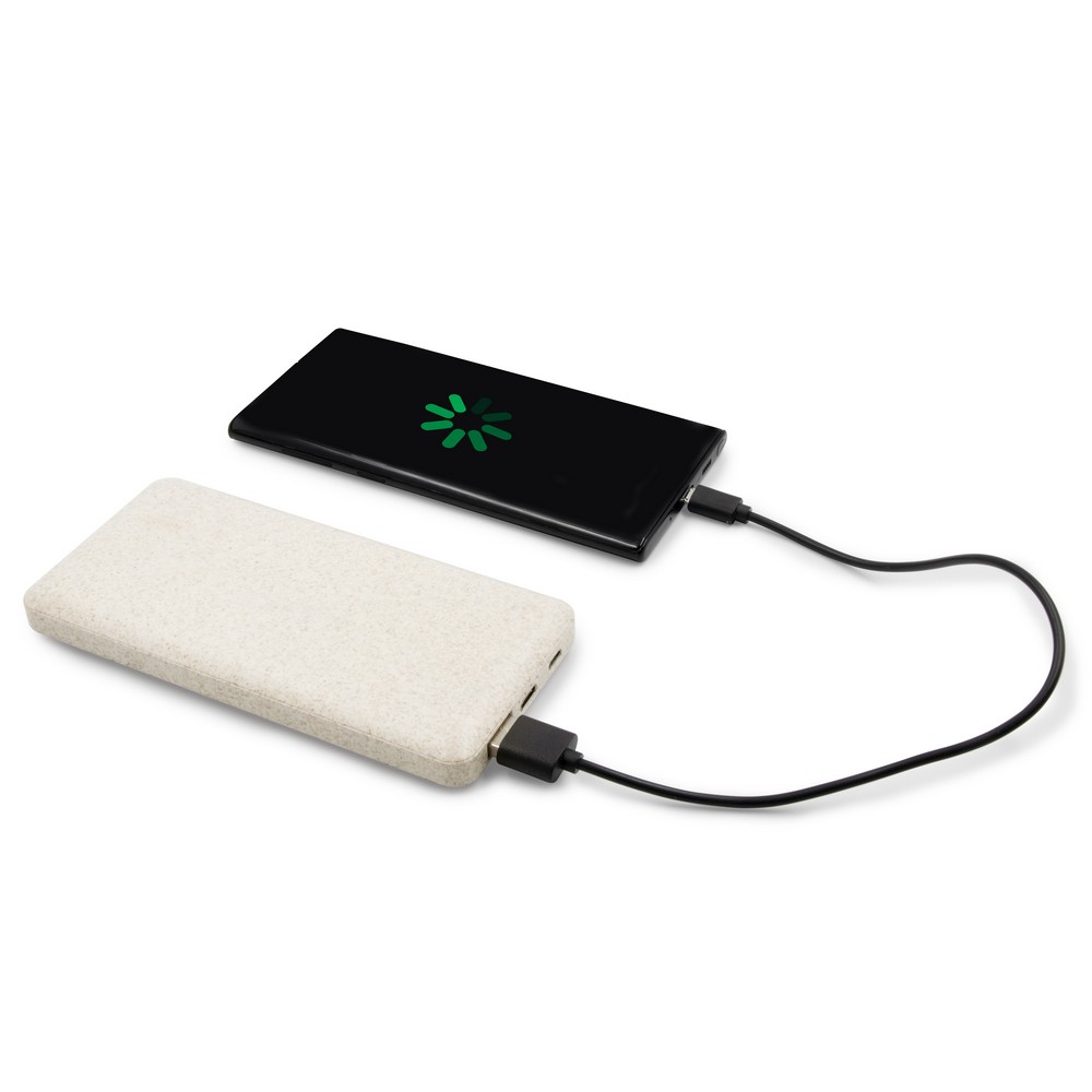 Kviešu salmu powerbank V0725 Kviešu salmu powerbank V0725