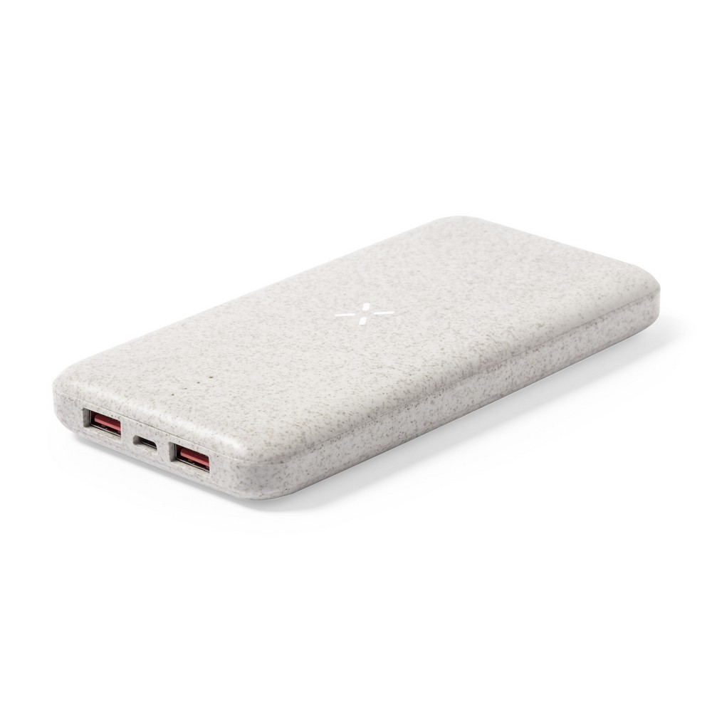 Kviešu salmu bezvadu powerbank V1119 Kviešu salmu bezvadu powerbank V1119