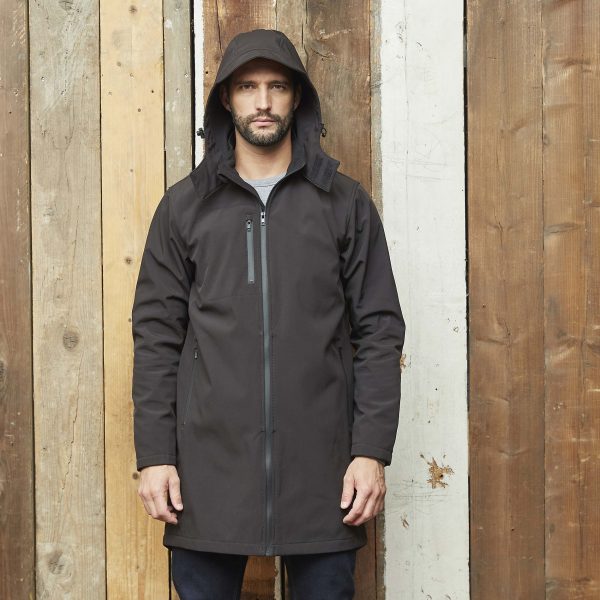 Vīriešu softshell garā jaka ACHILLE