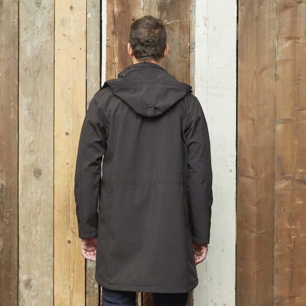 Vīriešu softshell garā jaka ACHILLE